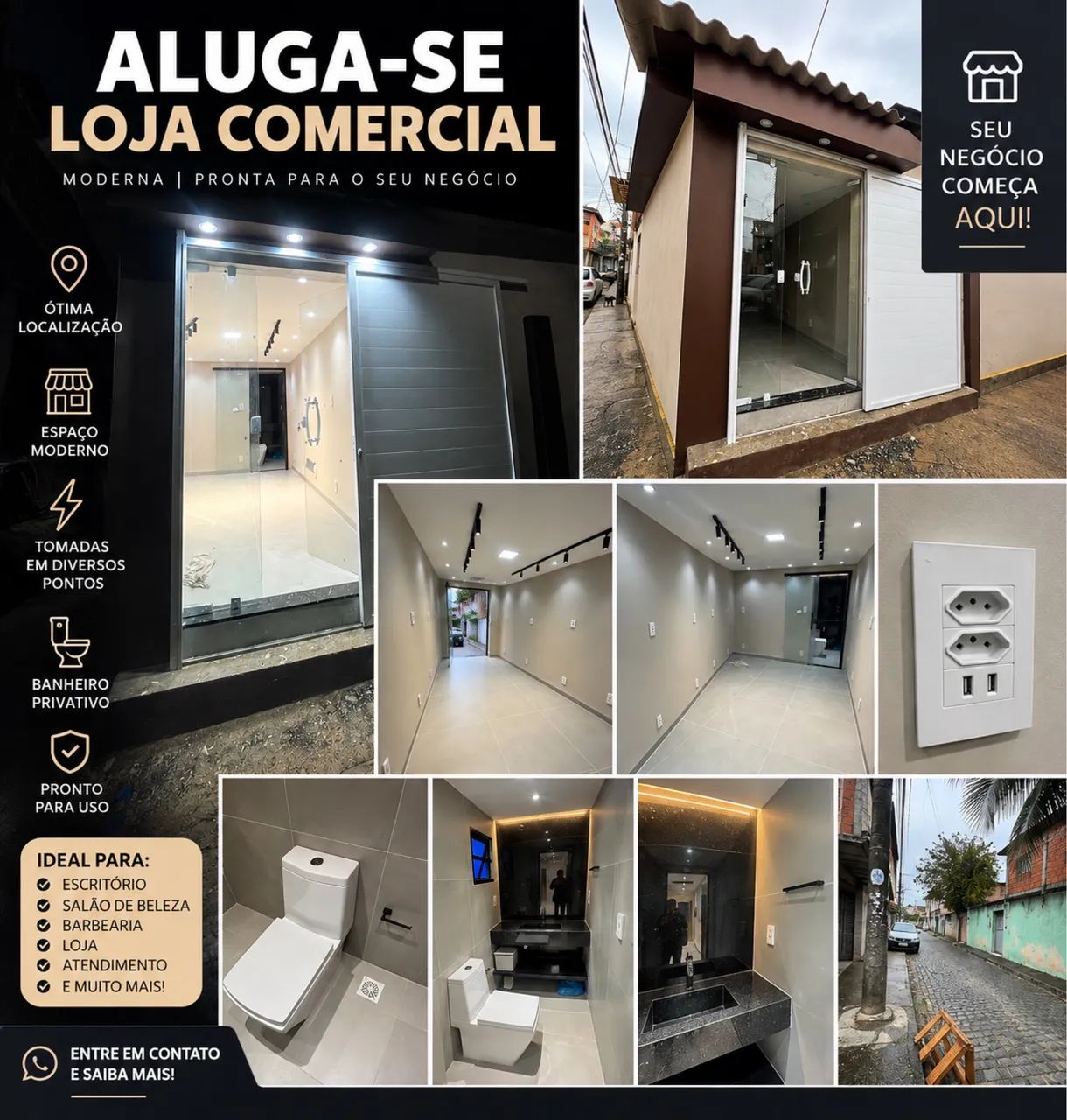 Loja Comercial para alugar em Colônia Juliano Moreira