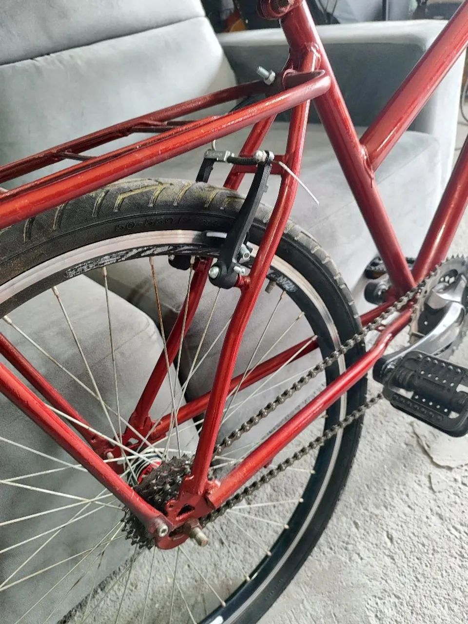 Bicicleta aro 26 barra - Foto 4