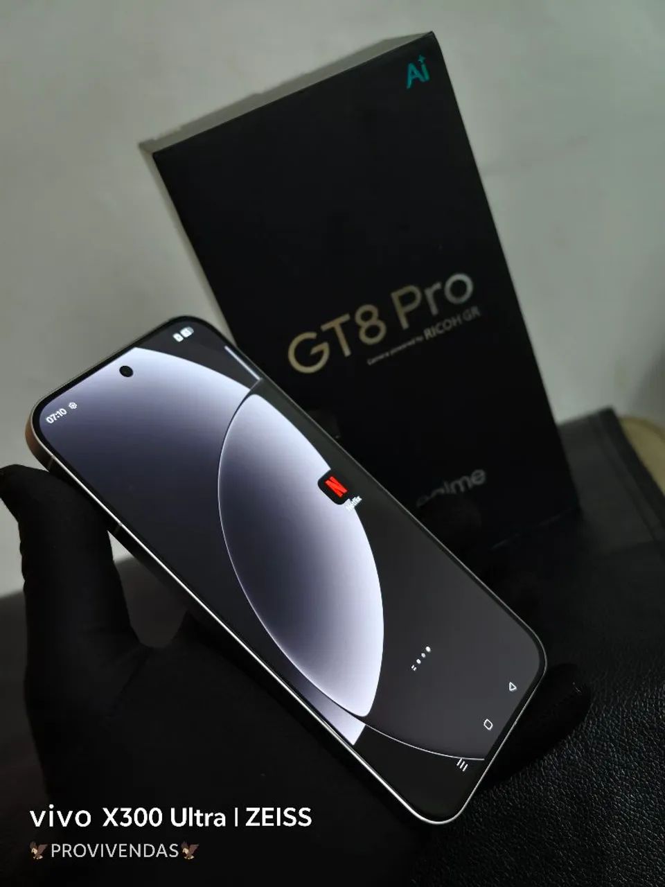 REALME GT8 PRO GLOBAL 512GB BRANCO CÂMERA DE 200MP COM IA ACT