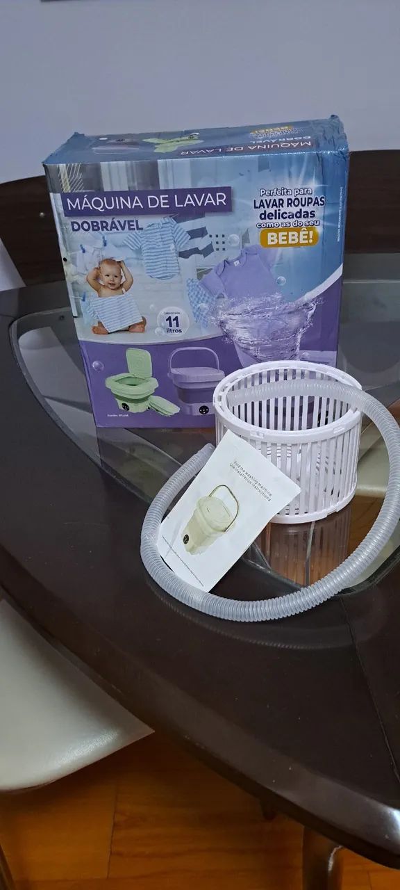 Mini máquina de lavar roupa