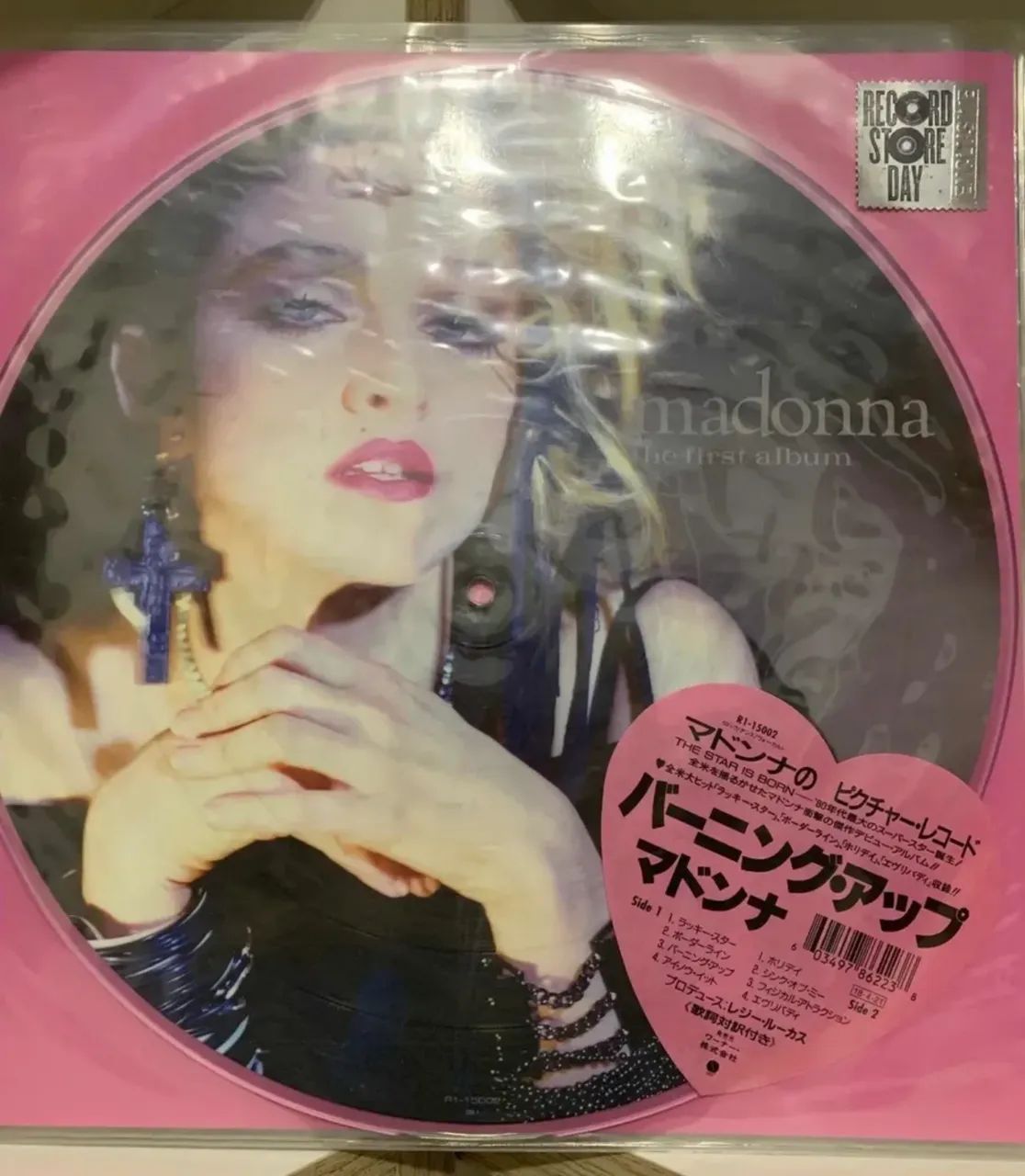 Madonna Lp Picture Disc Vinil Importado Record Store Day