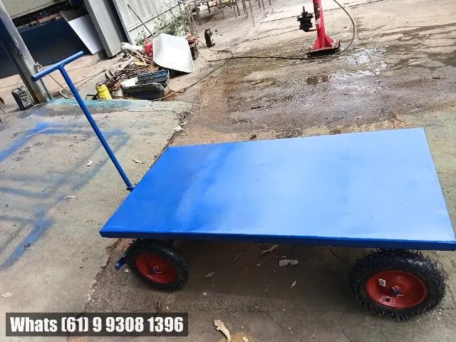 Carrinho Plataforma industrial 400kg - parcelo cartao - Foto 3