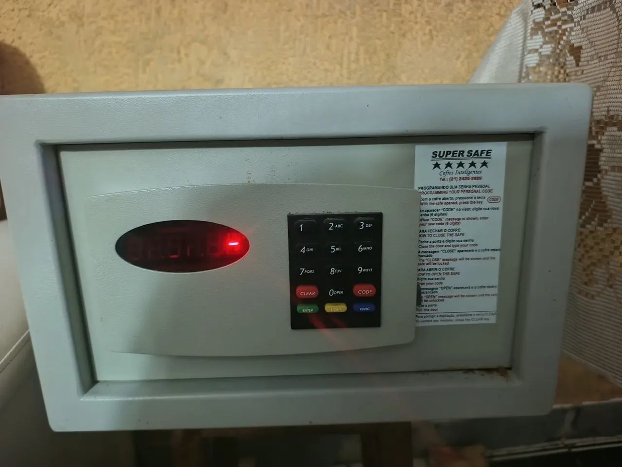 Cofre Eletrônico 