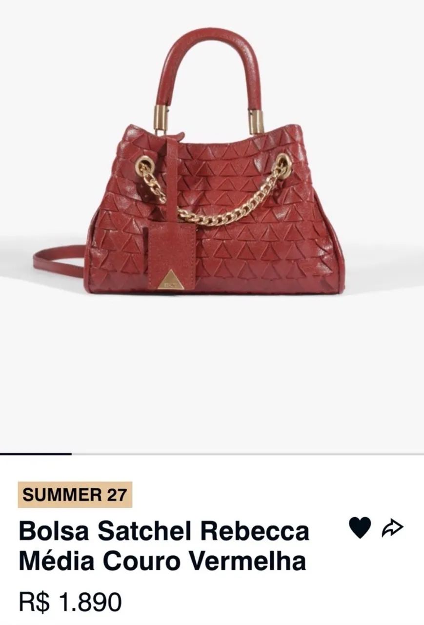 Bolsa Rebeca Schutz 