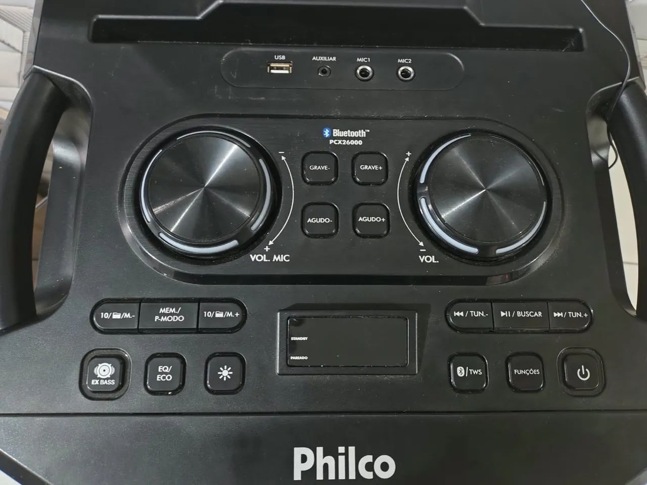 Som Philco Extreme 2600w com microfones  - Foto 3