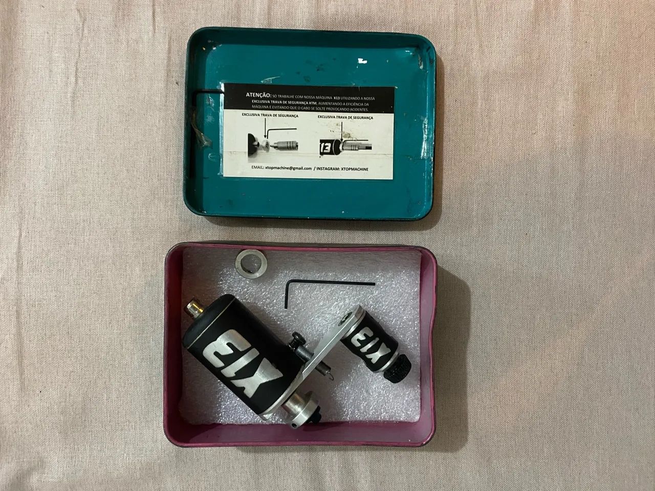 Kit de tatuagem : semi novo  - Foto 2