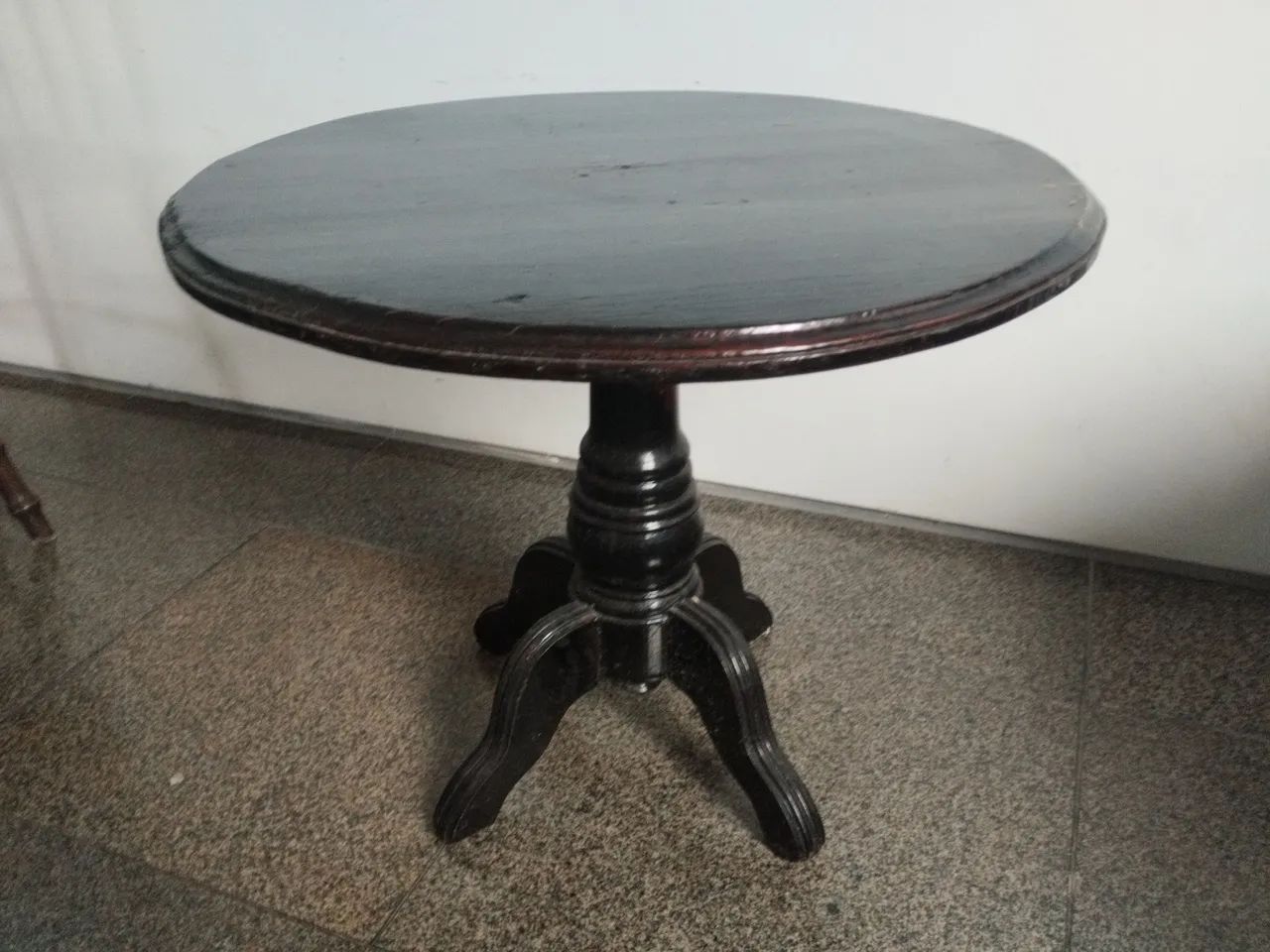 Mesa francesa de centro ou canto. Antiguidade. - Foto 4
