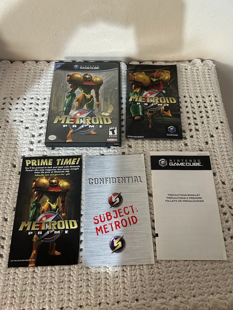Metroid Prime Game Cube 
