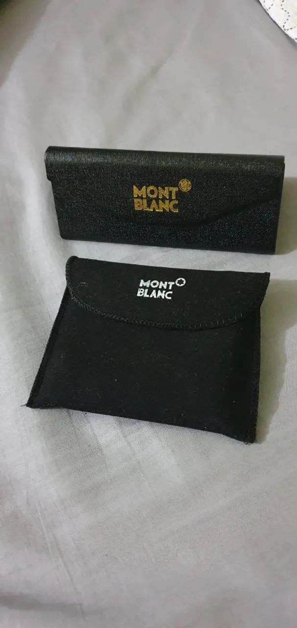 Óculos e carteira Mont Blanc