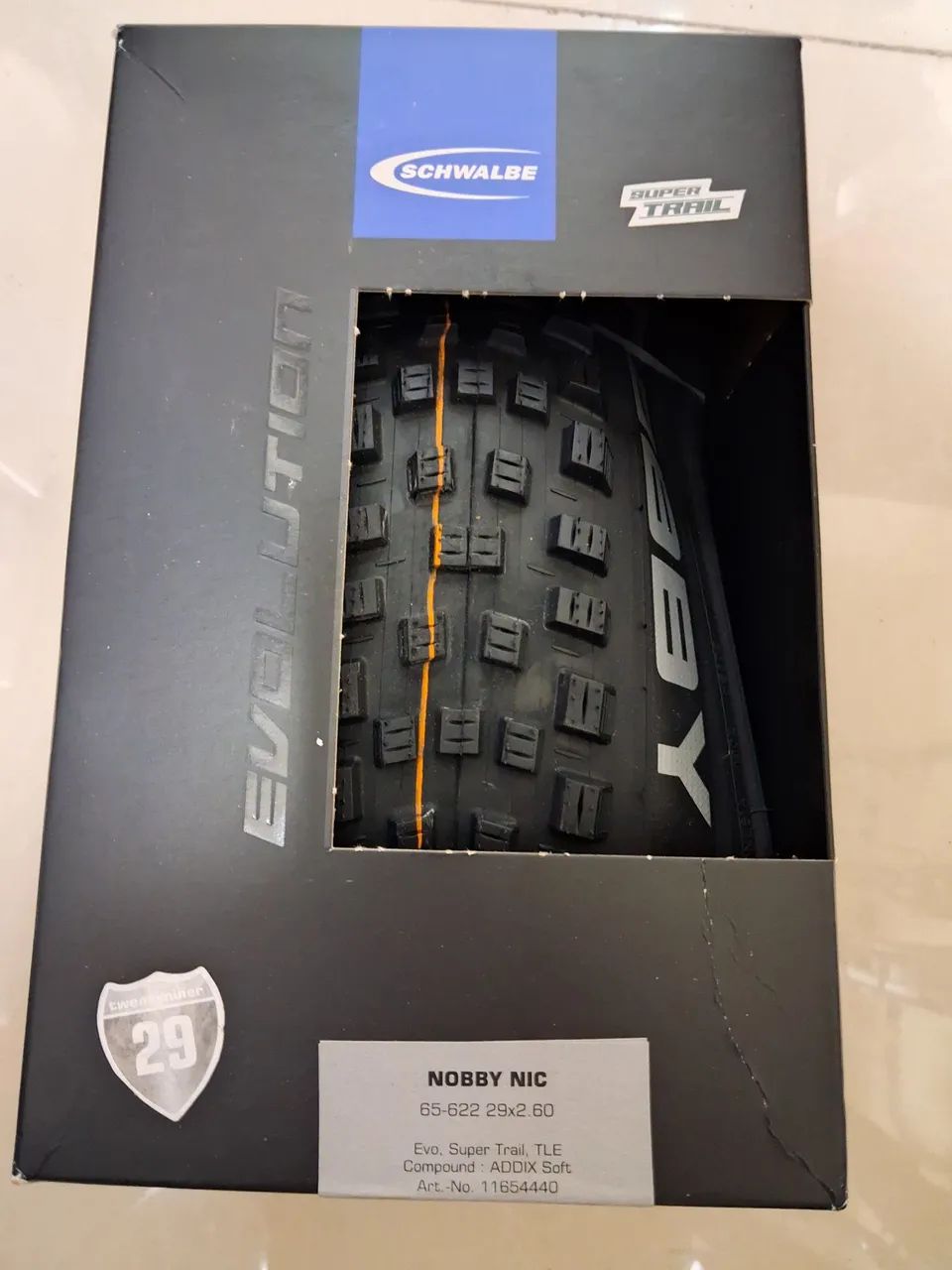 Pneu Schwalbe Nobby Nic Addix Soft Super Trail 29x2.60 - Ciclismo