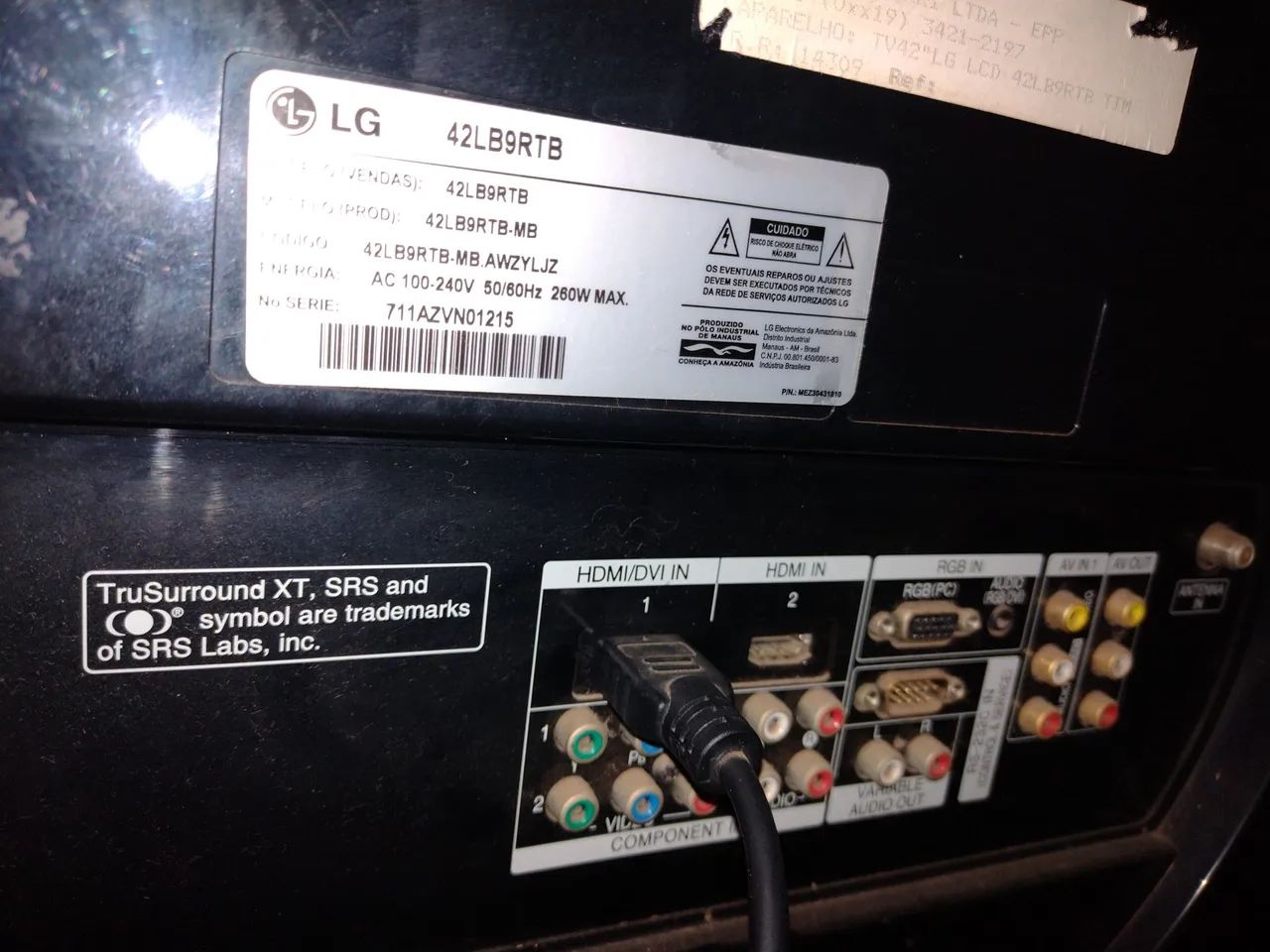 Tv LG 42 polegadas  - Foto 2