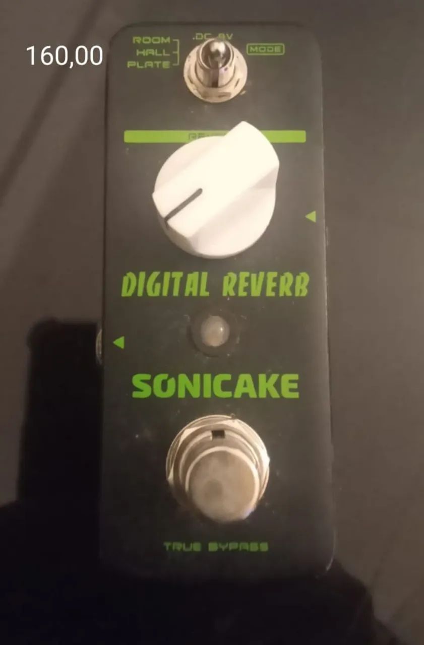 Pedal digital reverb Sonicake
