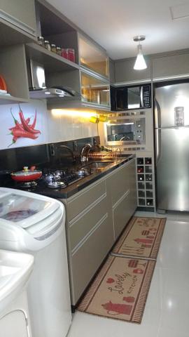 Excelente Apto, ültimo andar, peças amplas, ótimo p/ adequação dos móveis, semi-mobiliado - Foto 4