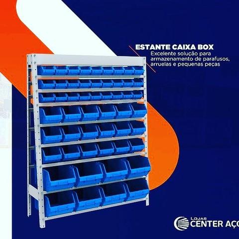 Estantes caixa box