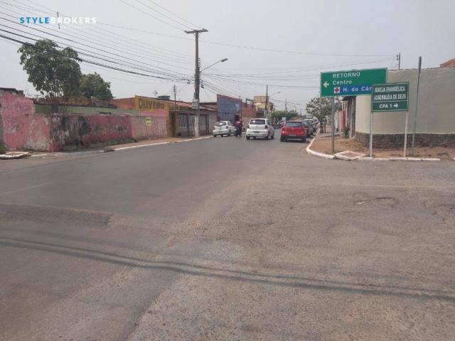 Terreno de esquina comercial à venda, 280 m² por R$ 500.000 - CPA I - Cuiabá/MT - Foto 4