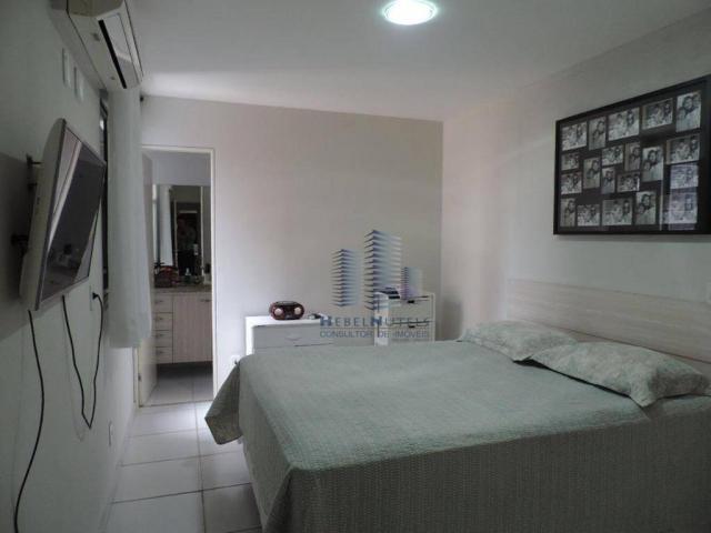 Apartamento com 4 dormitórios à venda, 133 m² por R$ 750.000 - Jatiúca - Maceió/AL - Foto 15