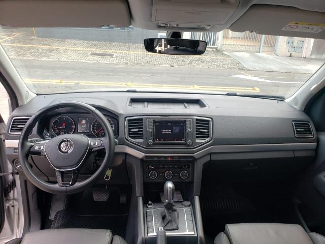 VW- amarok v6 Highline 3.0 4x4 18/18 aut. diesel prata - Foto 9