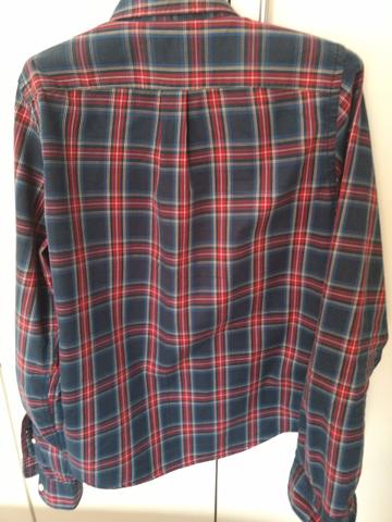 Camisa Xadrez Abercrombie Fitch (original)