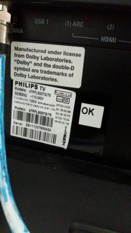 Vendo tv philips "47" pra peças - Foto 4