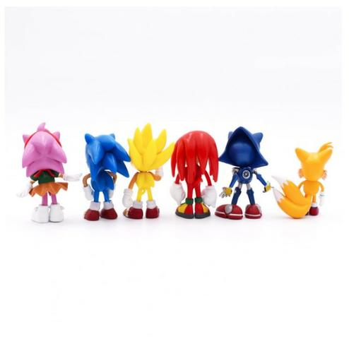 6 Miniaturas Sonic The Hedgehog/ Werehog Tails Mega Drive - Foto 3