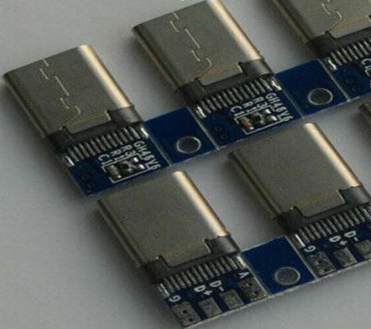 COD-AM282 Plug Conector Usb 3.1 Tipo C Usb - 24 pinos C Plug Conector Macho Arduino