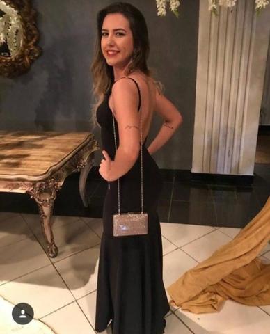 Vestido longo de festa