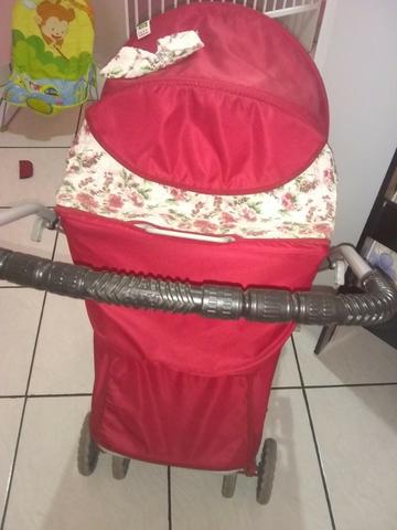 Carrinho de bebê e Bebê conforto - Foto 2