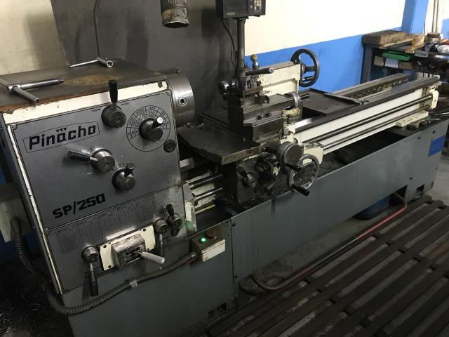 Torno convencional Pinacho 500 x 1500mm - Troco por moto
