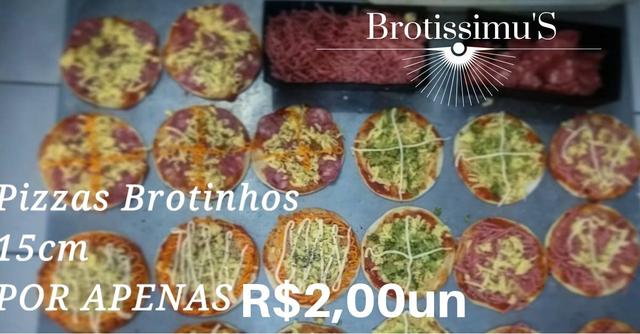 Pizzas brotissimu's (brotinho 15cm)2$ - Foto 5