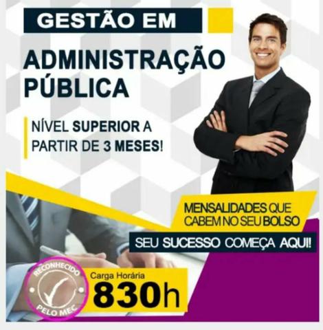 G.P- Concurso Público. Faça o Superior Sequencial em 3 meses. EAD