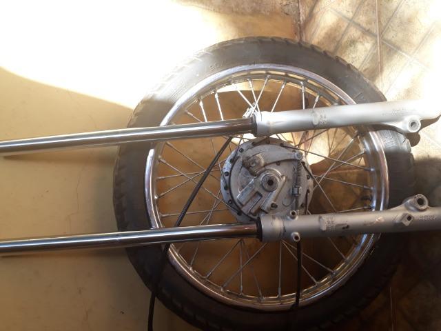 Suspensão dianteira com roda completa bros - Foto 2