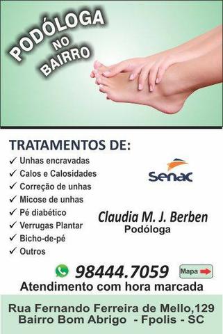 Ligue Podologia- *-whats-Pés-Continente-Florianópolis-Unha-encravada-Podólogo - Foto 6