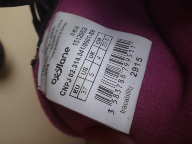 Patins Oxelo nº35 - acompanham acessórios de proteção - Foto 2
