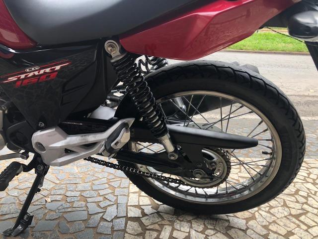 CG Start 160 17/17 vermelha moto super conservada - Foto 7