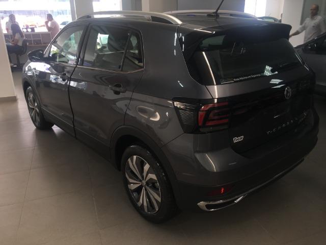 VW - T-Cross Highline 1.4 TSI 2019/20 cor Cinza R$120.990,00 - Foto 4