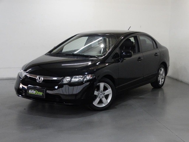 HONDA CIVIC LXS 1.8 FLEX AUTOMÁTICO PRETO