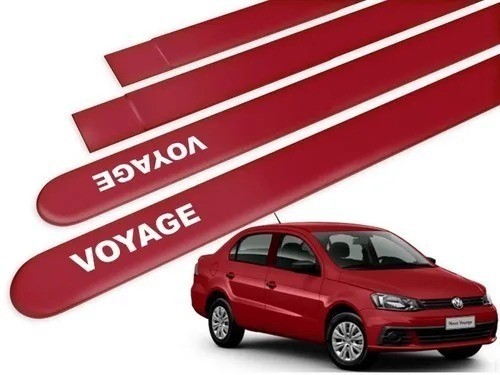 Promoção Friso Lateral Original Voyage 2015 Preto Ninja - Foto 3
