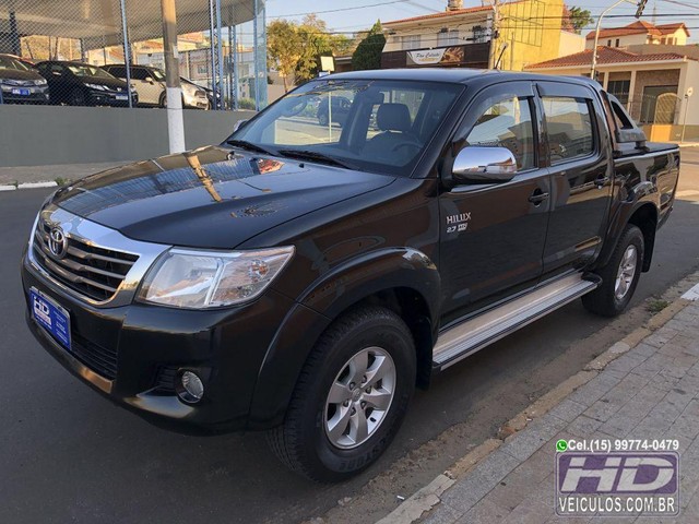 TOYOTA HILUX CD SRV 4X4 2.7 FLEX 16V AUT.
