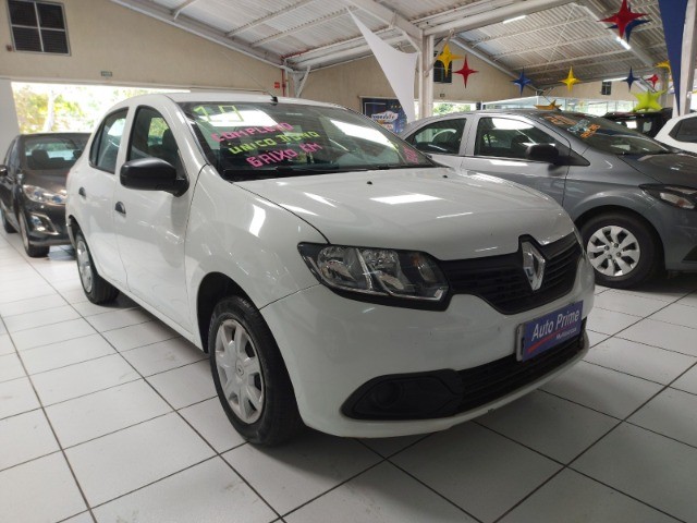 RENAULT LOGAN AUTHENTIQUE 1.0 FLEX COMPLETO 29 MIL KM ÚNICO DONO