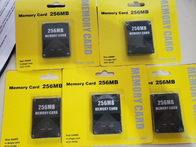 Memory Card 256 Mb Compatível Com Playstation 2 Ps2 Play 2 - Novo lacrado -  Videogames - Coroado, Manaus 1012661429 | OLX