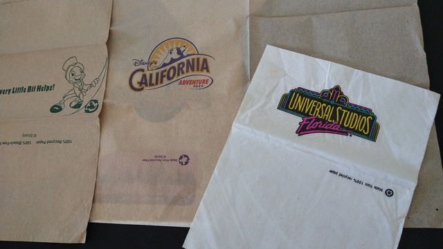 10 Guardanapos Parques Disney Oficiais (Coleção) - Foto 3