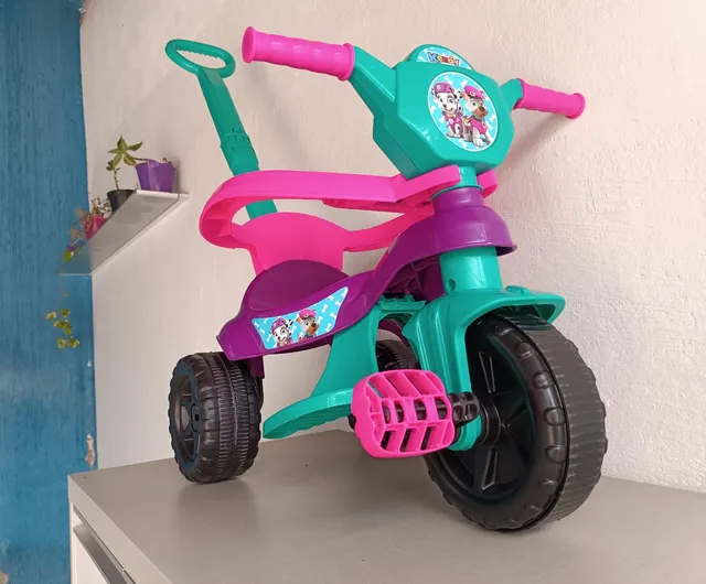 Triciclo Motoca Velotrol Motinha Totoka Bebe Infantil Criança Menino E  Menina