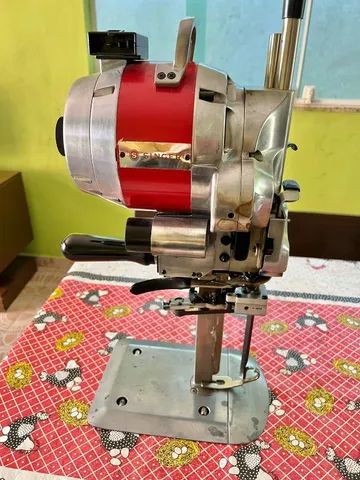 Máquina de Corte Industrial Singer, Faca de 8 Polegadas, 550W, 50/60Hz, 3400rpm, 960C508A - Foto 3