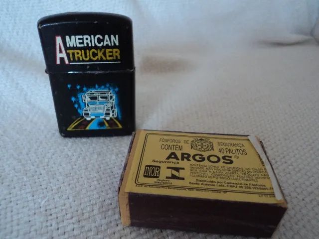 Isqueiro Zippo, Vintage, American Trucker (Item para colecionador) - Foto 5