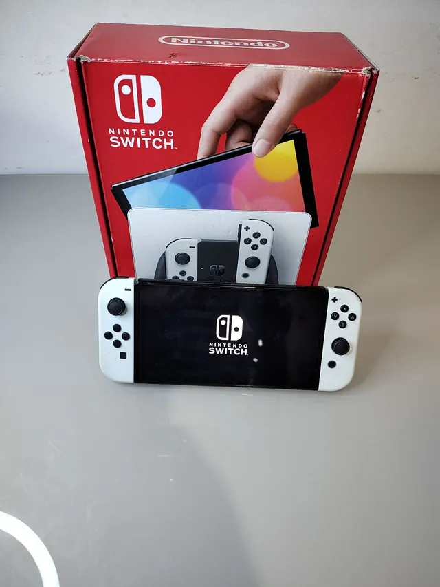 Jogos para Nintendo switch oled chip e cartão de 128gb já