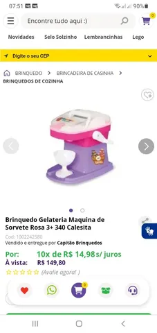 Brinquedo de sorvete, conjunto de jogo de balcão de sorvete de madeira para  crianças, brinquedo de