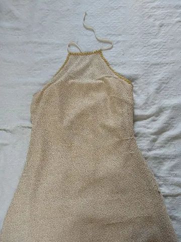 Vestido dourado festa  - Foto 4