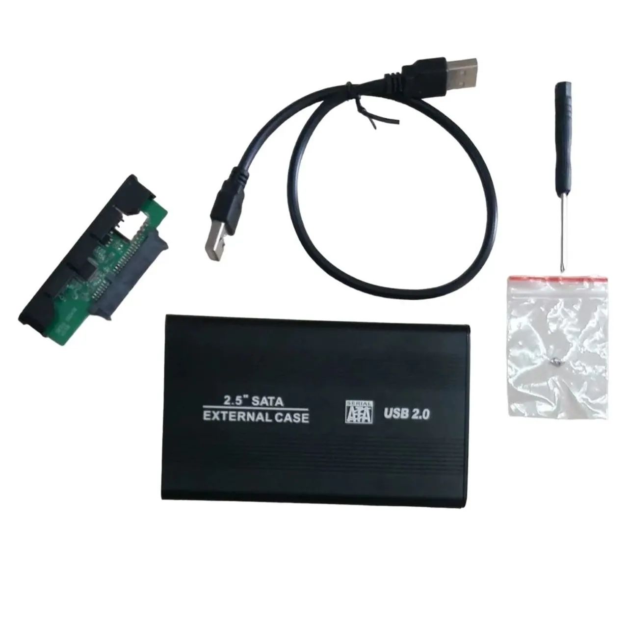 Case Hd Externo Notebook Sata 2.5 Usb 2.0/ Gaveta Hd Slim - Foto 2