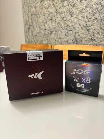 Carretilha kastking BRUTUS + linha JOF x8 Nova  - Foto 2