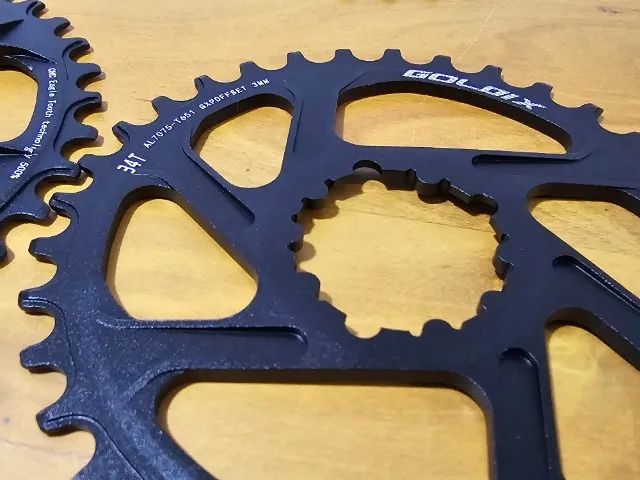 Coroa padrão Sram - 34 ou 36 dentes -  Direct Mount - Marca: GXP - Foto 5